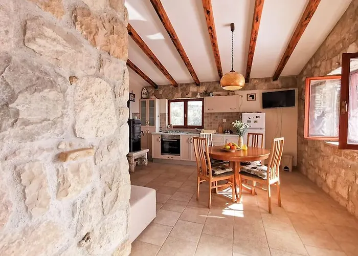 Сasa de vacaciones Stone House Angelo - Peace Oasis With Pool Kaštel Lukšić